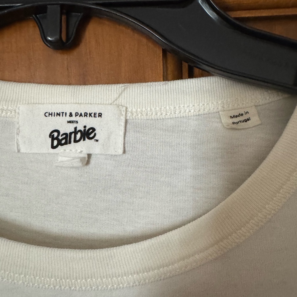 Chinti & Parker White Barbie Equestrian Tee - Picture 3 of 6